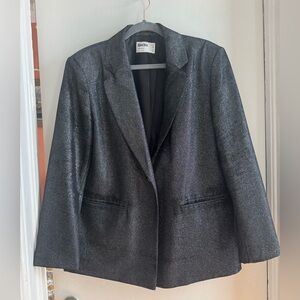 Rita Ora Glitter Girl Boss Blazer Professional Tailored Design